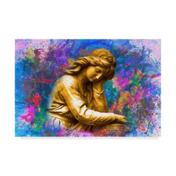 Ata Alishahi 'Statue 1B' Canvas Art, 12x19, Trademark Fine Art, Mfr#: ALI22411-C1219GG
